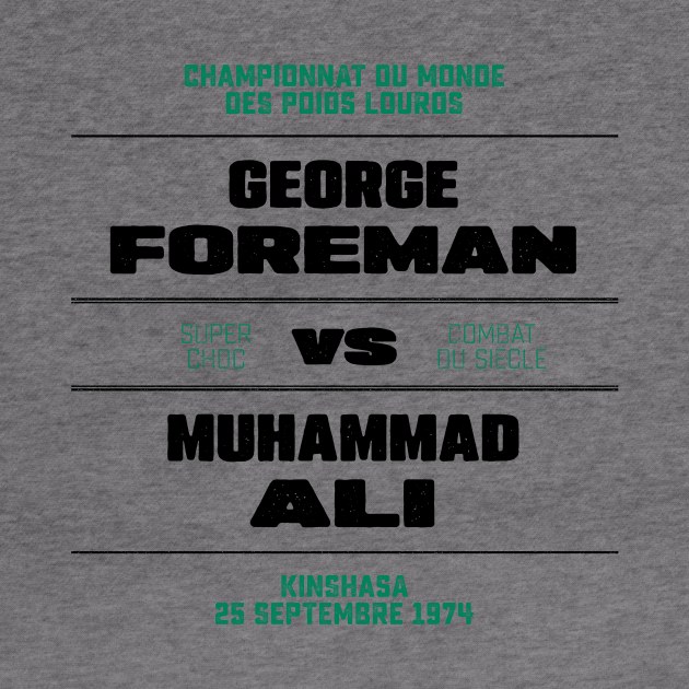 Ali vs Foreman 1974 by attadesign